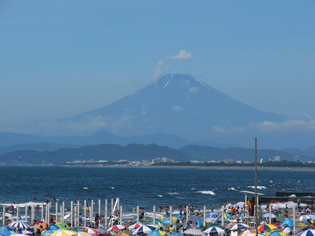 富士山がきれいにみえることも！